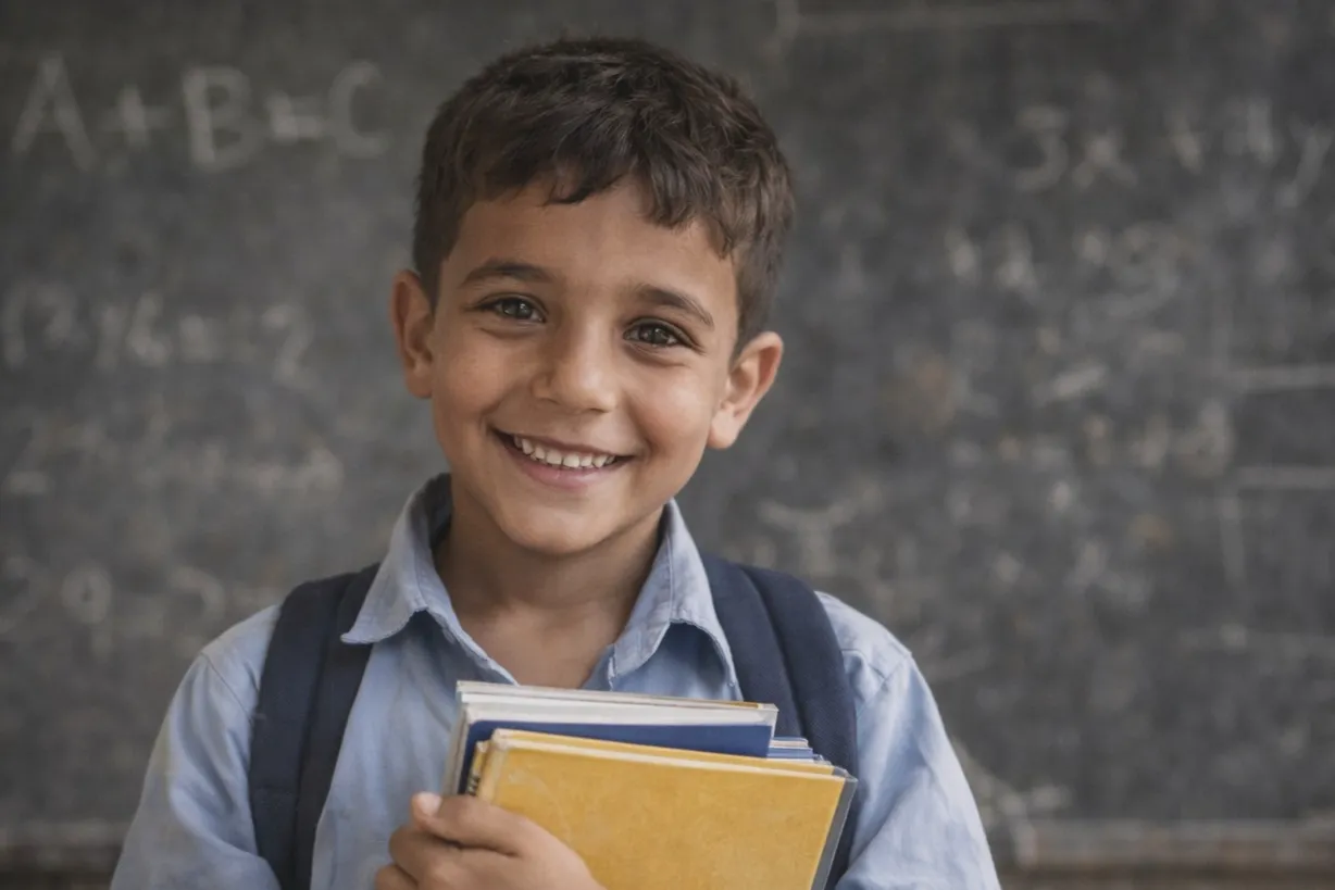 دعم تعليم الأطفال – الطفل إبراهيم