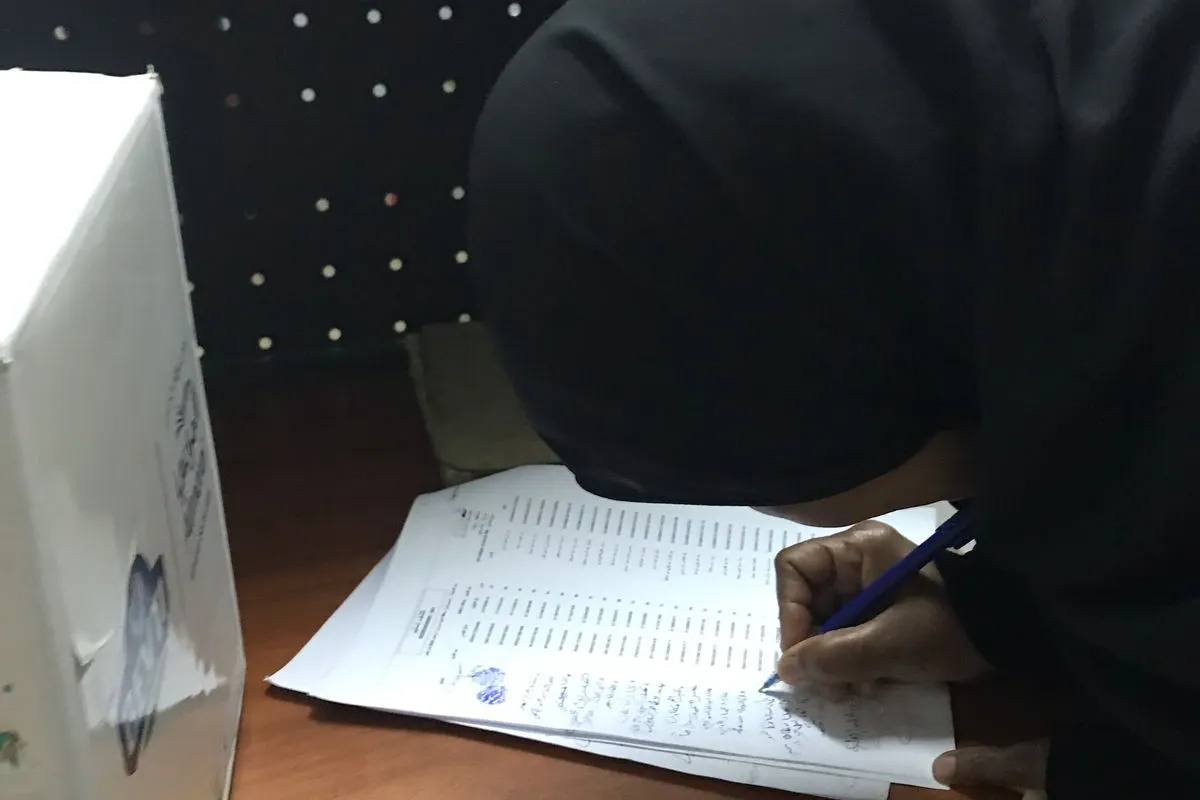 جمعية بنكمل بعض تواصل جهودها في توزيع زكاة الفطر